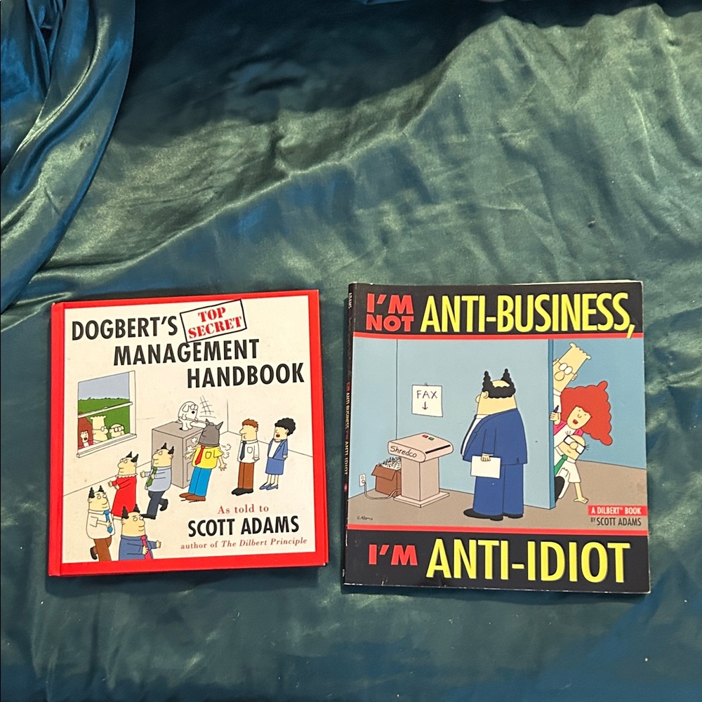 Comic Book Set - Red and Blue Covers